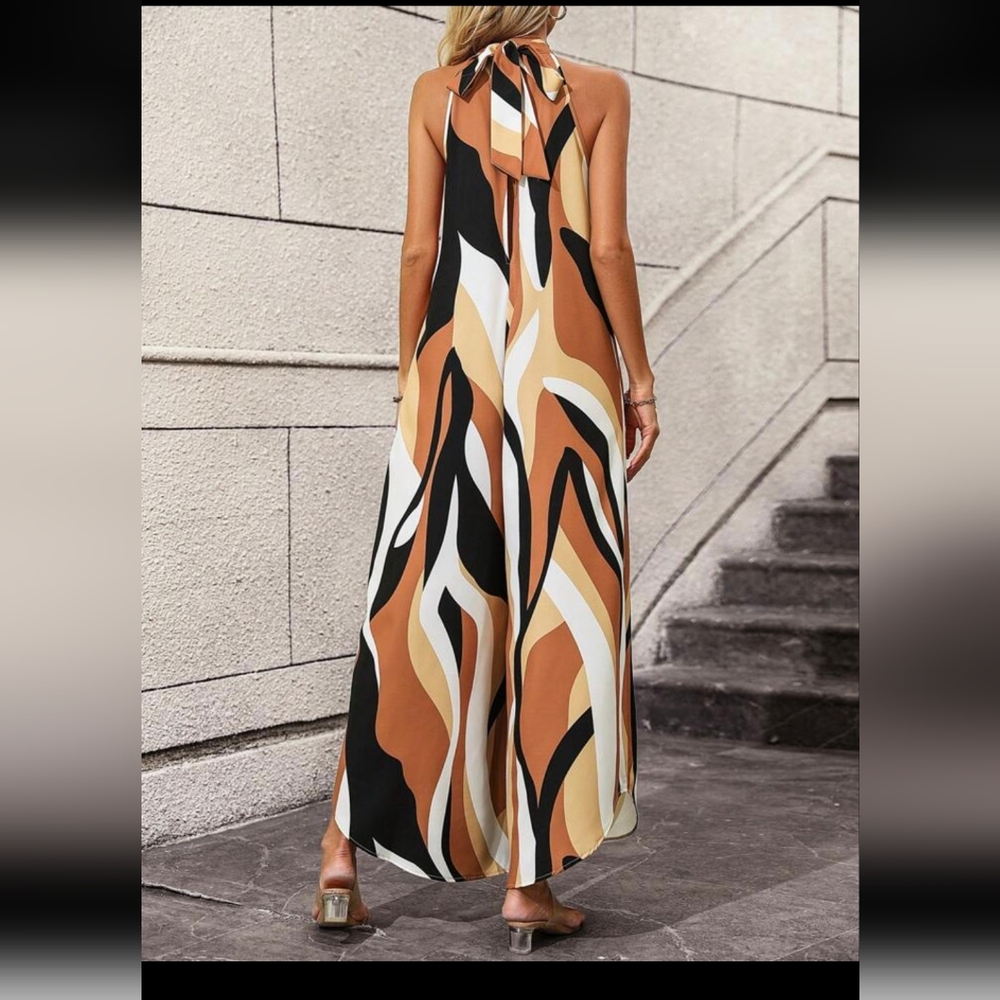 Stylish Multicolor Jumpsuit XL - Picture 2 of 6